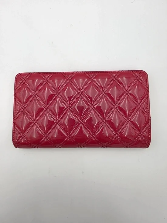 Chanel Matelassé Brilliant Long Patent Leather Wallet Rose Pink - Picture 3 of 11